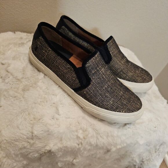 Frye Women's Canvas Slip-On Sneakers Size 7.5 - Picture 3 of 11